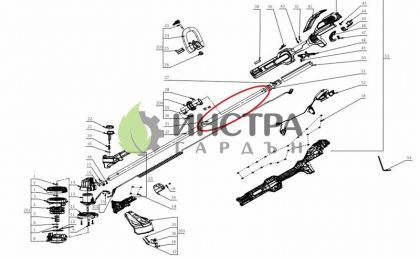 ЗАДНА ТРЪБА ЗА ST1400E-S - 3707554001