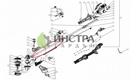 ПРЕДНА ТРЪБА ЗА ST1400E-S - 3707552001