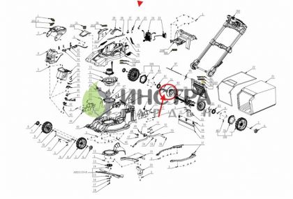 ВИНТ ЗА ПРЕДПАЗИТЕЛ НА ЗАДНО КОЛЕЛО - КОСАЧКИ - 5620067010