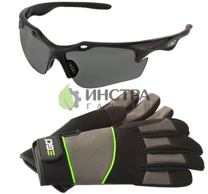 ЗАЩИТНИ ОЧИЛА ЧЕРНИ + РЪКАВИЦИ XL - GSV021E-XL