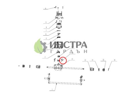ВИНТ5X25 САМОХОД КОСАЧКИ - 5610060004