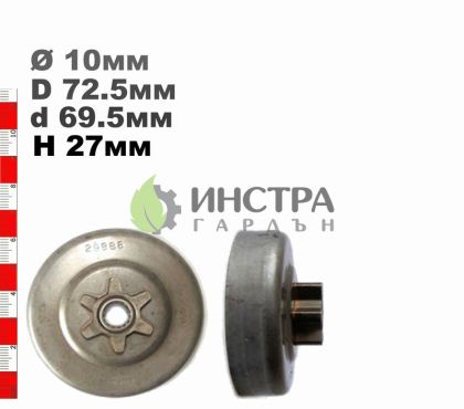 ВОДЕЩО КОЛЕЛО 3/8-6(ХОБИ) MC - 29888-ITAL