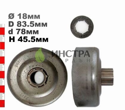 ВОДЕЩО КОЛЕЛО 404-7(С РИНГ) ST070 - 10612X