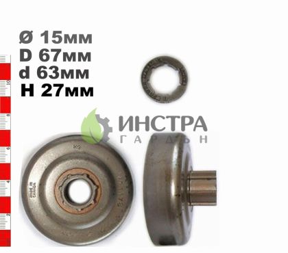 ВОДЕЩО КОЛЕЛО 325-7 (С РИНГ)  OM 938, 941, 942, 951 - 111177X 111177X