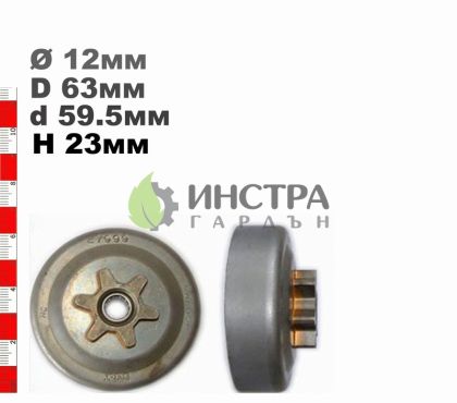 ВОДЕЩО КОЛЕЛО 3/8-6(ХОБИ) ECHO - 27999