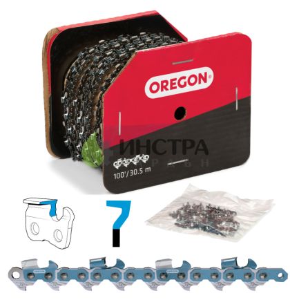 ВЕРИГА 3/8``-1.5ММ POWERCUT (СУПЕР)(ЕДИНИЧЕН ЧИСТАЧ) - 73EXL100R 73EXL100R