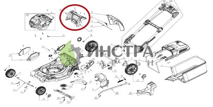 КАПАК СЕРВИЗЕН LM1903E-SP - 2825932001