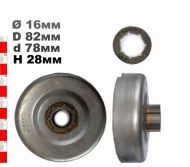 ВОДЕЩО КОЛЕЛО 3/8-7(С РИНГ) HQ371, 372,365,570 - 106593X-ITAL 106593X-ITAL