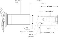 КОЛЯНОВ ВАЛ XT173, XT800 - 14 014 123-S 14 014 123-S