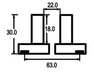 АДАПТОР ЗА НОЖ К-Т MTD 22.2Х63.5Х28.6 - 22-603 22-603