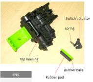 ЛОСТ ЗА  КЛЮЧ НА КОСАЧКА LM2001E - 3126768001