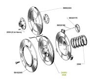 ФЕРОДОВ ДИСК С ГЛАВИНА BCS 622 59002426 - 2426 2426