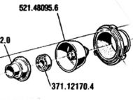 КОНУС ЗА СЪЕДИНИТЕЛЯ ЗА BCS735 521.48095 - 52148095 52148095