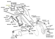 ЛОСТ ЗА СПИРАЧКА ДЕСЕН(БЕЗ ДИФЕРЕНЦИАЛ) - 52120355