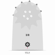 ШИНА 18``-3/8``-1.5ММ(VERSACUT) - 188VXLHZ095