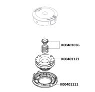 БУТОН-РОЛКА ЗА КОРДОВА ГЛАВА EASYLOAD D130 MM - K00401121