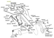 РЪКОХВАТКА ЗА ЛОСТА НА СПИРАЧКИТЕ 551.02797 - 55102797