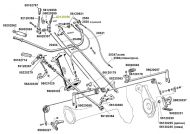 ЛОСТ ЗА СПИРАЧКА ЛЯВ (БЕЗ ДИФЕРЕНЦИАЛ) - 52120356 52120356