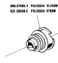 ШАЙБА ЗА ДВИГАТЕЛ НА ЧЕТИРИКОЛКА 500.37565 - 50037565 50037565
