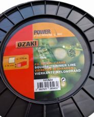 КОРДА D2.7ММ Х 170M (КВАДРАТ, ЧЕРВЕНА) - 1512634 1512634