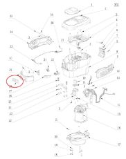 ЕМБЛЕМА EGO (ЗА КОСАЧКА) - 3321927001 3321927001
