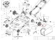 КАПАЧКА ЗА КОЛЕЛО ЗАДНО КОСАЧКА LM - 3126765001
