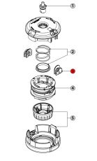 ВОДАЧ КОРДА ЗА КОРДОВА ГЛАВА EASYWORK D102ММ - K00401184