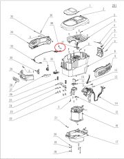 ПРЕДПАЗИТЕЛ ЗА КОНТР. ПЛАТКА PCBA ЗА LM2011E/2014E-SP - 4970313001 4970313001