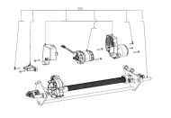 САМОХОД КОМПЛЕКТ ЗА LM2024E-SP - 2826561001