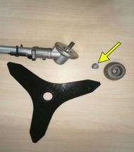 ГАЙКА ЗА ФЛАНЕЦА НА ДИСКА BC3800E/BCA1200 (ЗА НОЖА НА ХРАСТОРЕЗ) - 5630292001