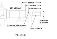 ДВИГАТЕЛ БЕНЗИНОВ KOHLER CH395 (9.5КС) - CH395-3216