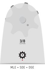 ШИНА 16``-3/8``-1.3ММ((SINGLE RIVET), INTENZ) - 160SDET041