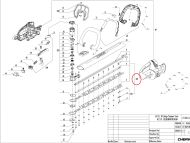 НОЖ КОМПЛЕКТ ЗА HT2400,  61СМ (ЗА НОЖИЦА ЗА ЖИВ ПЛЕТ) - 2824123001
