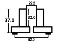 АДАПТОР ЗА НОЖ FAWORYT, HYUNDAI, EINHELL - 100-296