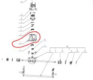 ВАЛ К-Т МЕЖДУ ДВИГАТЕЛ И САМОХОД  ЗА LM2024E-SP, LM2020E-SP - 2824425002