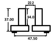 АДАПТОР ЗА НОЖ HORTMASZ DYM 1575, 1576CK -i TORQ - 100-205