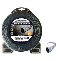 КОРДА D2.4ММ Х 87М (TITANIUM-УСУКАНА/СИВО И ЧЕРНО) - 09427