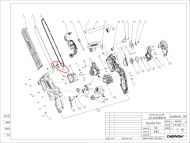 ОСНОВА ЗА ОБТЯГАНЕ НА ВЕРИГАТА CS1800E - 3521187001