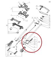КОМПЛЕКТ ЛОСТОВЕ ЗА  ДРЪЖКА ЛЯВА - LM1900 - 2826613001