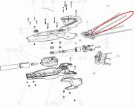 КАРБОНОВ ПРЪТ ЗА ПРИСТАВКА ЗА МАСЛИНИ (1 БРОЙ) - 9901915001