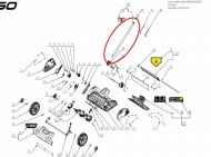 ТРЪБА + ВАЛ К-Т ЗА DA1400 - 2852095003