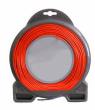 КОРДА D2.4ММ Х 69M (КВАДРАТ, ЧЕРВЕНА) - CP197