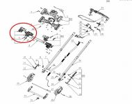 КОМПЛЕКТ СГЛОБКА ЗА  ДРЪЖКА ДЯСНА - LM2130E-SP - 2826768002