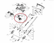 КОМПЛЕКТ СГЛОБКА ЗА  ДРЪЖКА ЛЯВА - LM2130E-SP - 2826608002