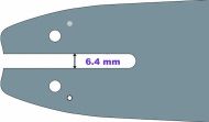 ШИНА 18``-3/8``-1.3ММ(SINGLE RIVET) - 180SDEA318
