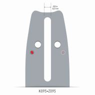 ШИНА 18``-3/8``-1.5ММ(VERSACUT) - 188VXLHZ095