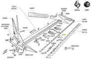 НОЖЧЕ С ДОЛНО НАЗЪБВАНЕ ЗА BCS622, 2MM, P77332 - 2466