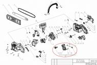 РЕЗЕРВОАР ЗА МАСЛОТО + МАСЛЕНА ПОМПА CS1400, CS1600 - 2823933002