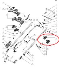 МУФА ЗА РЕГУЛИРАНЕ (ДЯСНА) НА РЪКОХВАТКА LM2024E-SP/LM2122E-SP - 2824426001
