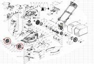 КОЛЕЛО КОМПЛЕКТ ЗА КОСАЧКА ПРЕДНО LM2230E-SP - 2851212001